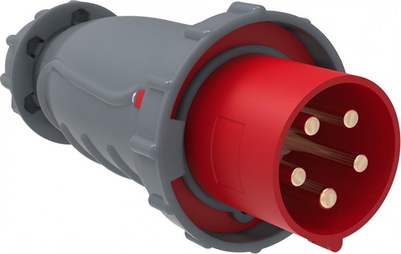 Вилка переносная IEK Magnum ССИ-045 125а 3p+pe+n 6ч/200/346-240/415в ip67 PSN02-125-5