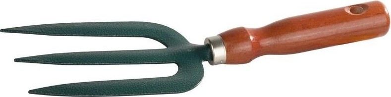 Вилка посадочная GRINDA 8-421219 с деревянной ручкой, 275 мм 8-421219_z01