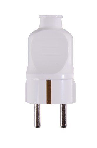 Вилка разборная ВИХРЬ 73/12/1/3 прямая с/з, белая 16а - изображение 3