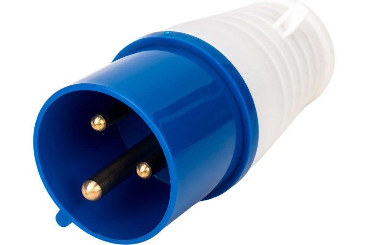 Вилка REXANT 11-8903 023 переносная 2Р+РЕ 32А 220В IP44