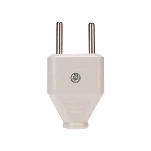 Вилка REXANT 11-8946 прямая без з/к 6А плоская белая - изображение 4