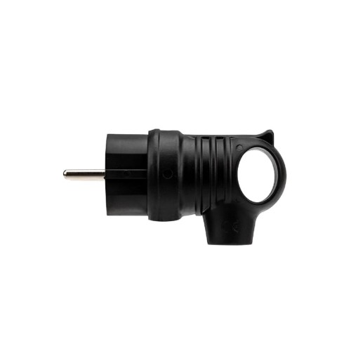 Вилка REXANT 111-002 угловая влагозащищенная с кольцом, с/з, 16A, IP44 - изображение 3