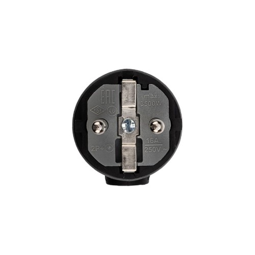 Вилка REXANT 111-003 угловая влагозащищенная, с/з, 16A, IP44 каучук - изображение 5