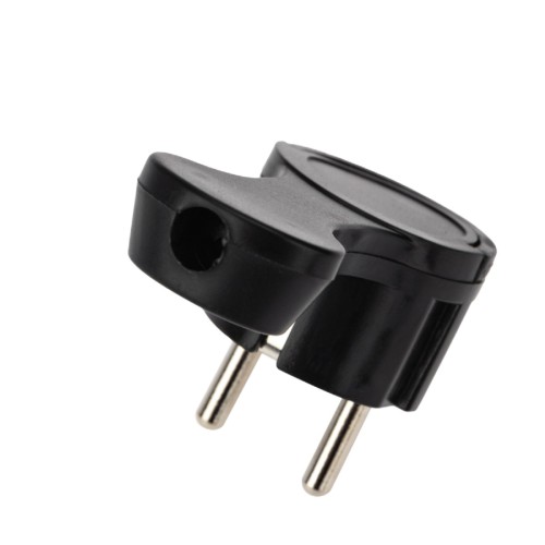 Вилка REXANT 16-0736 Евро угловая с з/к 16A плоская за шкаф черная - изображение 3