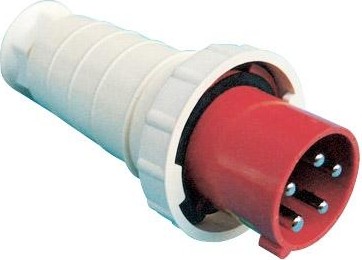 Вилка силовая EKF шт034 63А 3P+E