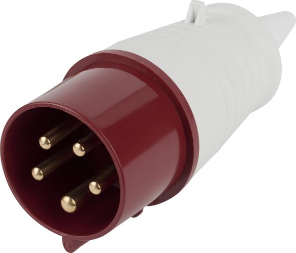 Вилка ЗУБР Мастер переносная, 32A, 400B, 6ч. 55250-032-5