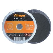 Отрезной диск по металлу  Villager Cw 125-10 23770 - изображение 2