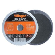 Диск отрезной по металлу Villager Cw 125-12 23771 1 шт. (Диск на болгарку Вилладжер) 125 мм - изображение 2