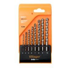 Набор сверл по бетону Villager DMA-SET 8 PCS - изображение 5