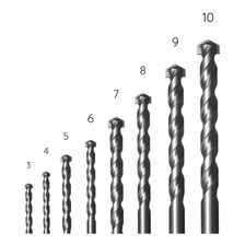 Набор сверл по бетону Villager DMA-SET 8 PCS - изображение 6