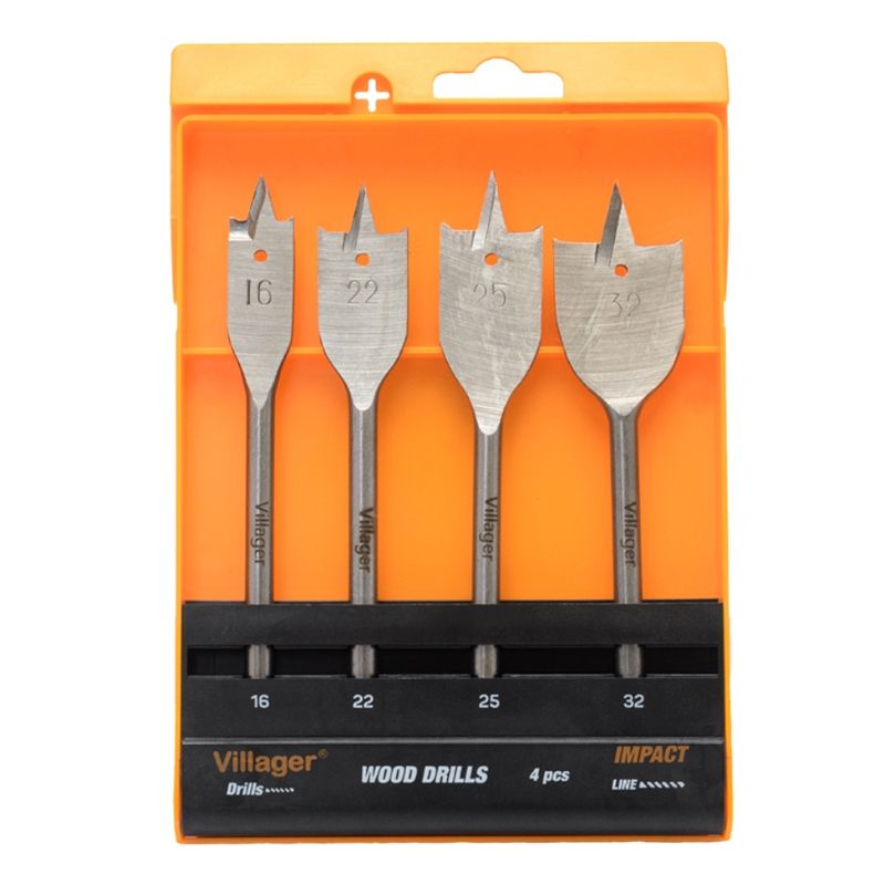 Набор сверл Villager DWS-SET 4 PCS (4шт.)