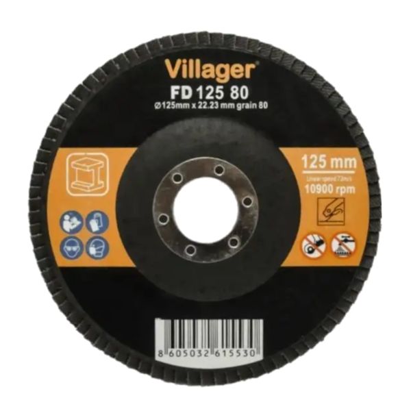 Лепестковый диск Villager FD 125/80