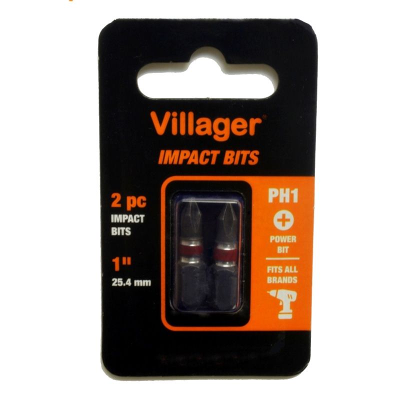 Биты Villager PH1-25мм (1упаковка)