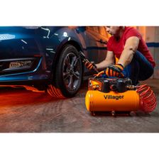 Аккумуляторный воздушный компрессор Villager VAT 0640 (в комплекте нет АКБ и ЗУ) - изображение 10