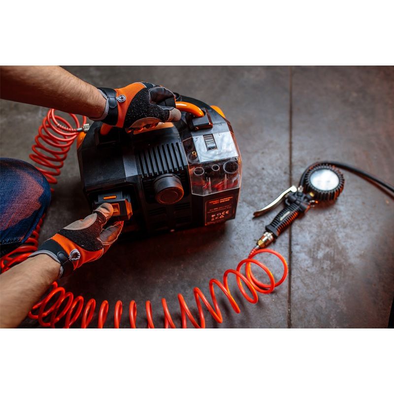 Аккумуляторный воздушный компрессор Villager VAT 0640 (в комплекте нет АКБ и ЗУ) - изображение 4