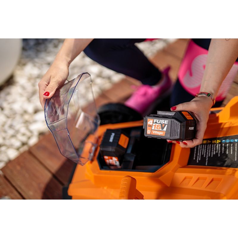 Аккумуляторная газонокосилка Villager VILLY 4340E-2BCB бесщеточная - изображение 2