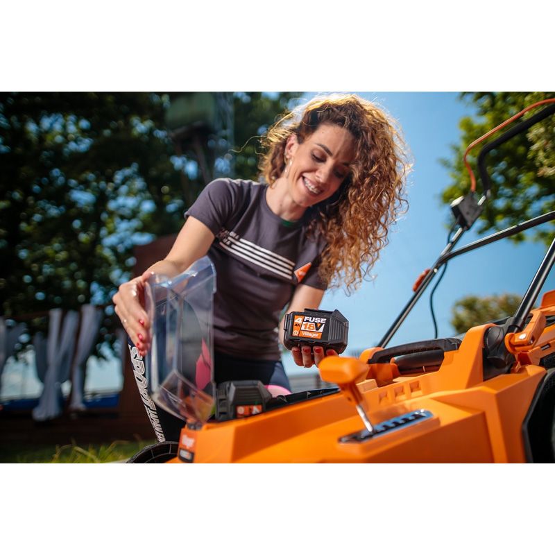 Аккумуляторная газонокосилка Villager VILLY 4340E-2BCB бесщеточная - изображение 3