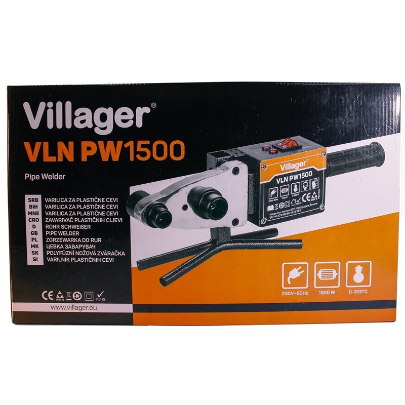 Аппарат для сварки труб ПВХ Villager VLN PW 1500 - изображение 6