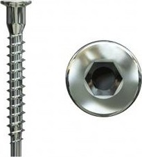 Винт-конфирмат (Евровинт)  7,0 х 50 с внутренним  шестигранником B0H100705034D00