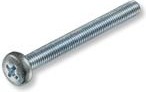 Винт М 4 х 16 DIN7985 с полуцилиндрической головкой из нержавеющей стали А2 A2 7985 4X16/500