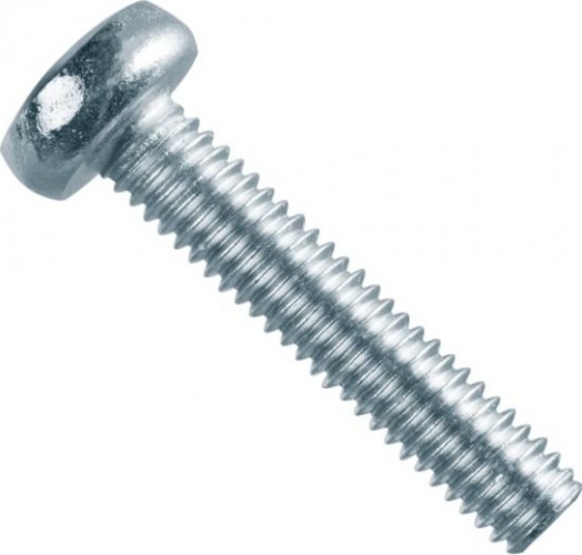 Винт  М 5 х 14 DIN7985 с полуцилиндрической головкой оцинкованный