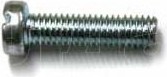 Винт  М10 х 50 DIN7985 с полуцилиндрической головкой оцинкованный