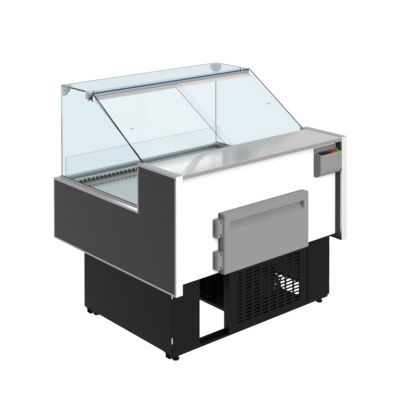 Витрина холодильная CRYSPI Sonata Quadro 1500 LED (RAL7016) - изображение 3