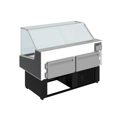 Витрина холодильная CRYSPI ВПС Octava Q 1500 (RAL 7016) - изображение 3