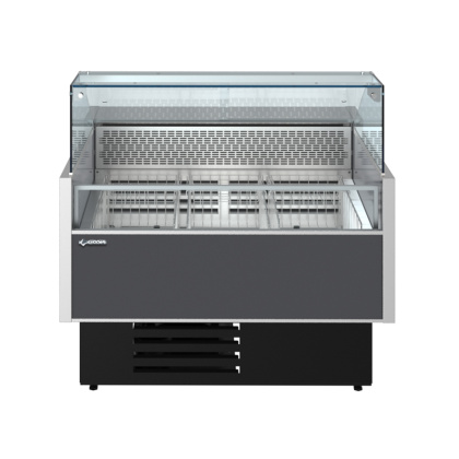 Витрина морозильная CRYSPI ВПН Sonata Quadro М LED 1500 (RAL 7016) - изображение 2