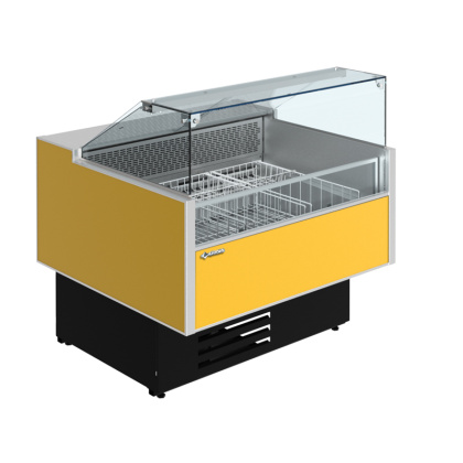 Витрина морозильная CRYSPI ВПН Sonata Quadro М LED 1500 (RAL 7016) - изображение 5