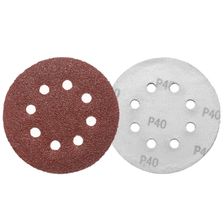 Шлифовальная бумага для орбитальной шлифовальной машины VLN 382/385  Villager SD 40WM 6/1 - 8 отверстий - изображение 3