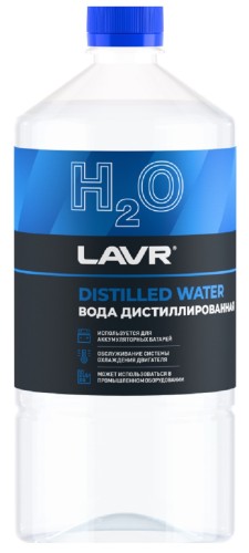 Вода дистиллированная LAVR 1 л Ln5001