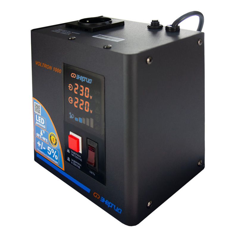 Стабилизатор напряжения ЭНЕРГИЯ VOLTRON 1000 - изображение 2