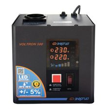 Стабилизатор напряжения ЭНЕРГИЯ VOLTRON 500 (5%) - изображение 5