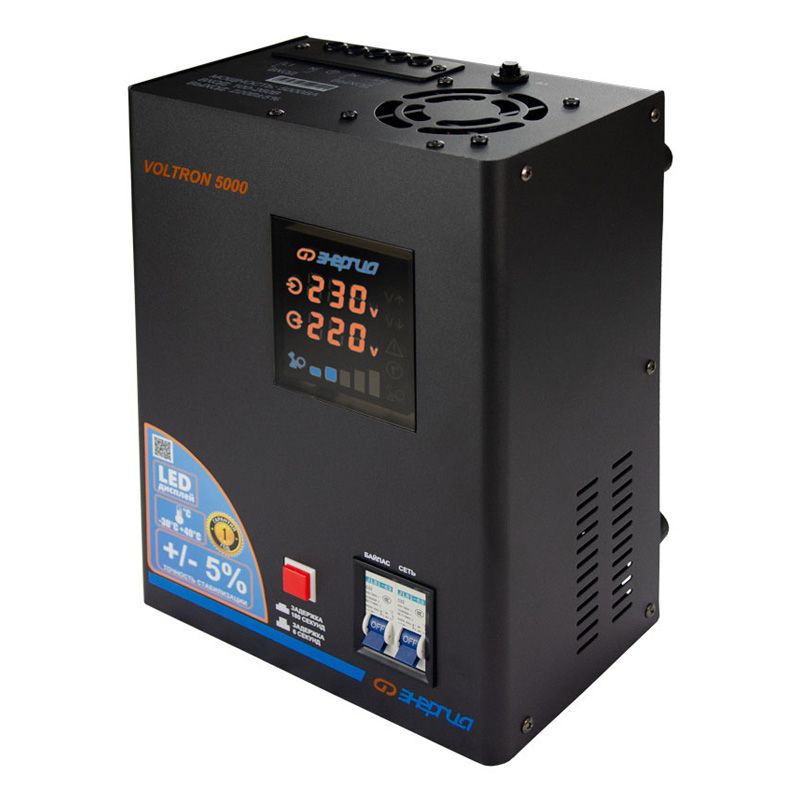 Стабилизатор ЭНЕРГИЯ VOLTRON 5000 - изображение 2