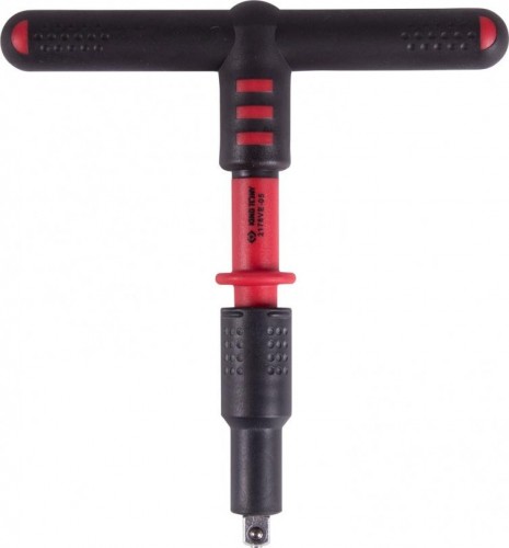 Вороток диэлектрический KING TONY Т-образный 1/4", 125 мм 2178VE-05