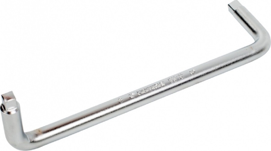 Вороток для пробки слива масла KING TONY 1586-09 8 х 10 мм, изогнутый