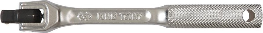 Вороток KING TONY 2453-05F 130 мм, 1/4", с шарниром