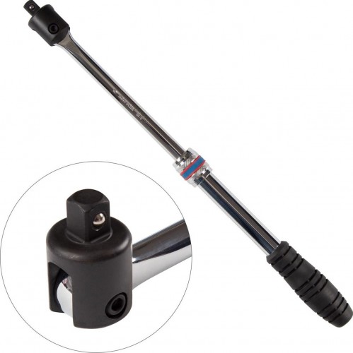 Вороток KING TONY 4461-24G 1/2", 450-600 мм, с шарниром, телескопический