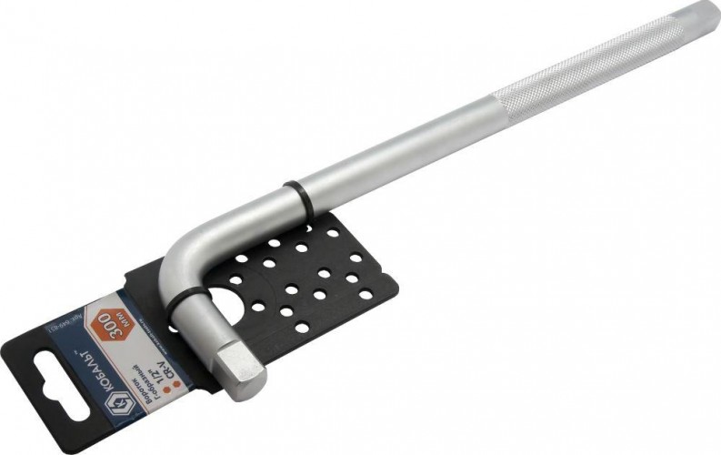 Вороток Кобальт 649-851 г-образный 1/2" 300 мм cr-v