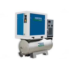 Безмасляный винтовой компрессор с ресивером и осушителем Vortex VOFS TD 3.7кВт - изображение 2