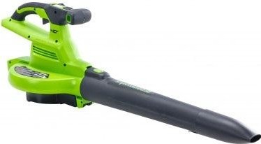 Воздуходув-садовый пылесос аккумуляторный GREENWORKS GD40BVK4 40V 2406907UB - изображение 3