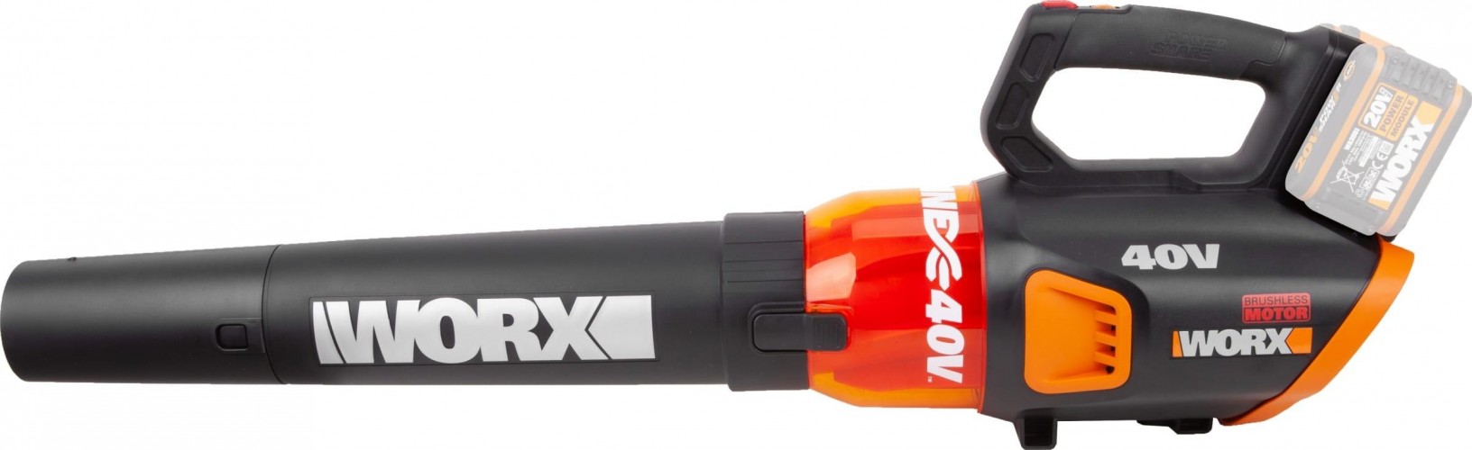 Воздуходувка аккумуляторная Worx WG584E.9 без АКБ и ЗУ бесщеточная WG584E.9 - изображение 2