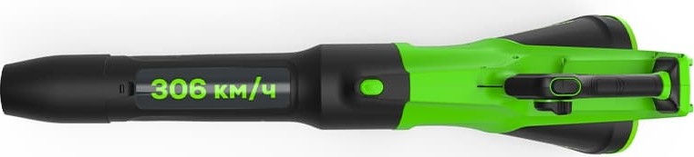 Воздуходувка аккумуляторная GREENWORKS 2408207 40V, без АКБ и ЗУ - изображение 3