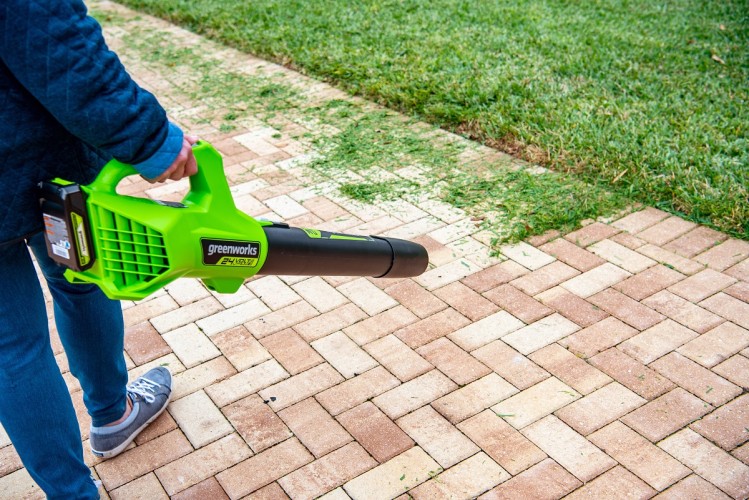 Воздуходувка аккумуляторная GREENWORKS G24AB, 24V без АКБ и ЗУ 2404807 - изображение 3