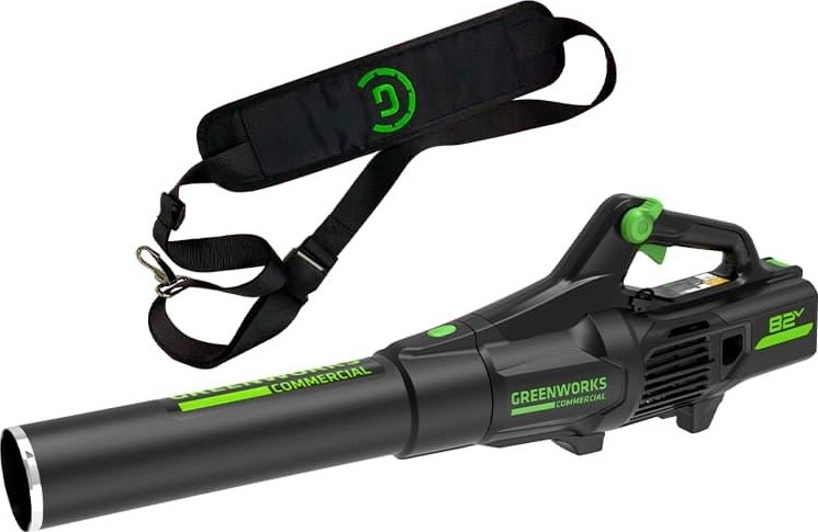 Воздуходувка аккумуляторная GREENWORKS GD82ABIIK5 82V,  бесщеточный 2407007UB