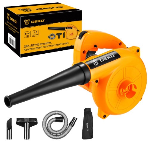 Воздуходувка электрическая DEKO DKBL1100 063-4520 - изображение 2