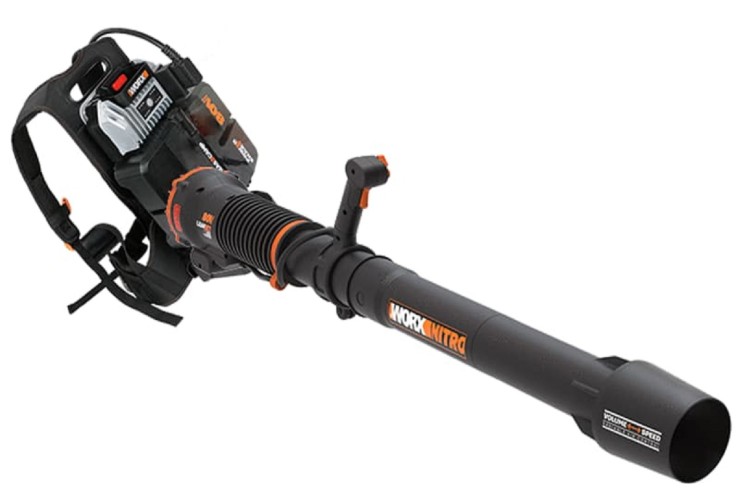 Воздуходувка-пылесос аккумуляторная Worx WG572E бесщеточная 4Ач х1, BASECAMP 4 х1, коробка - изображение 3