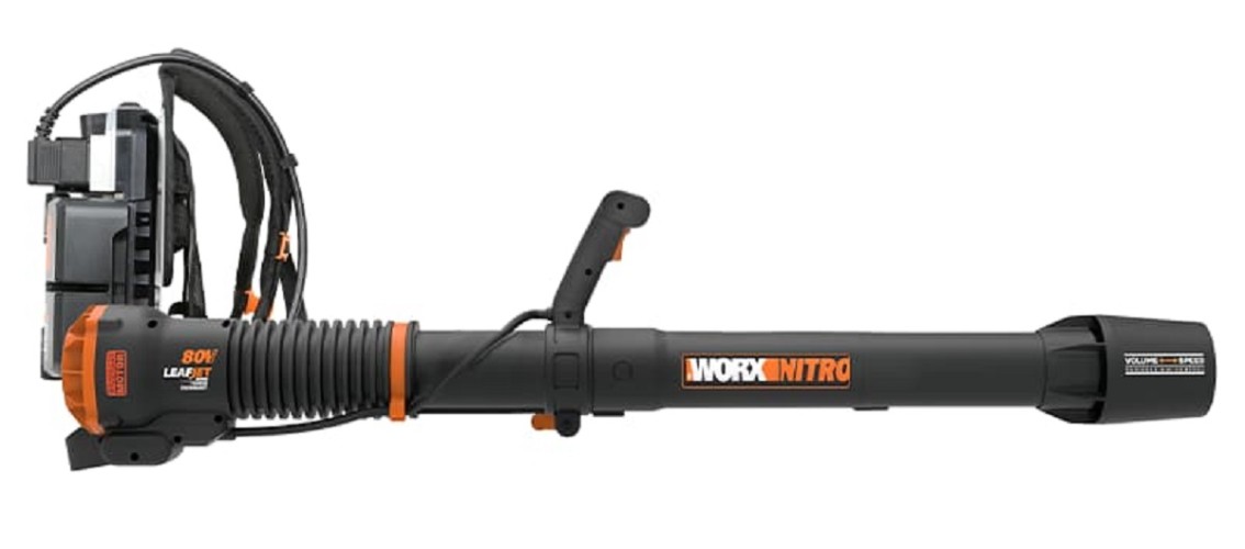 Воздуходувка-пылесос аккумуляторная Worx WG572E бесщеточная 4Ач х1, BASECAMP 4 х1, коробка - изображение 2