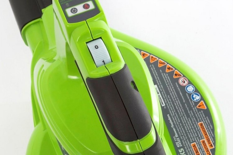 Воздуходувка-пылесос аккумуляторная GREENWORKS GD40BV 40V, без АКБ и ЗУ 24227 - изображение 3